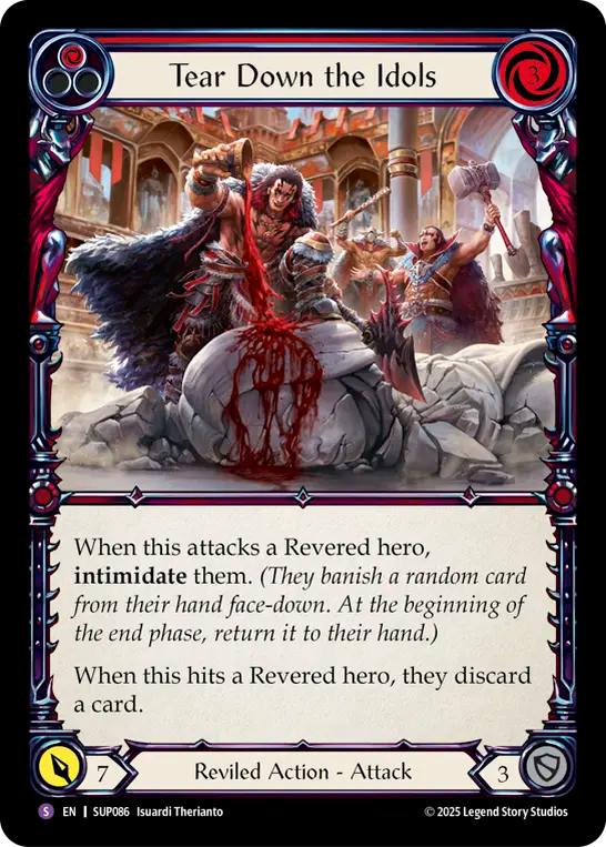 Tear Down the Idols Rainbow Foil