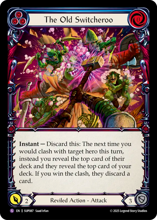 The Old Switcheroo Rainbow Foil