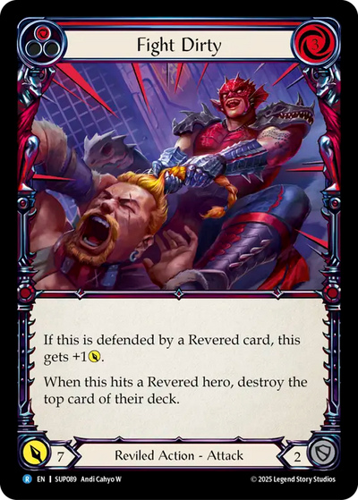 Fight Dirty Rainbow Foil