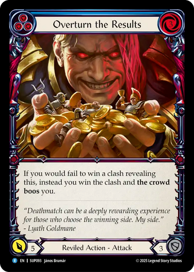 Overturn the Results Rainbow Foil