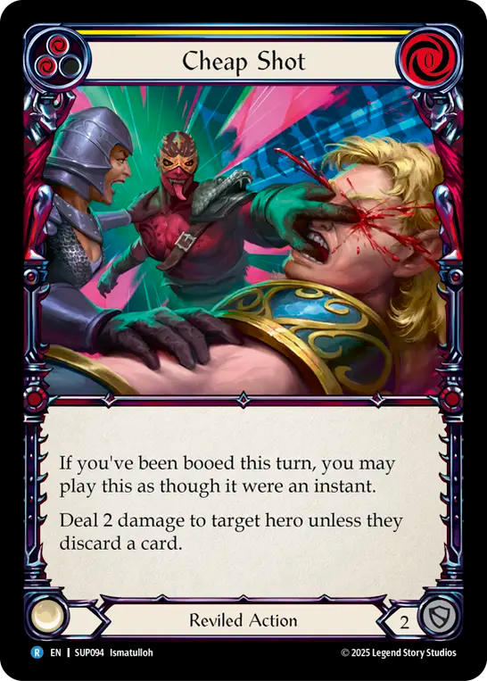 Cheap Shot Rainbow Foil
