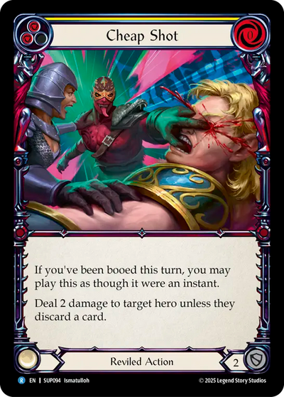 Cheap Shot Rainbow Foil
