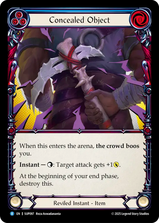 Concealed Object Cold Foil