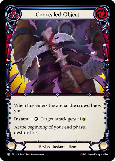 3x Concealed Object