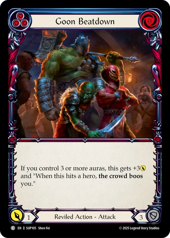 Goon Beatdown Rainbow Foil