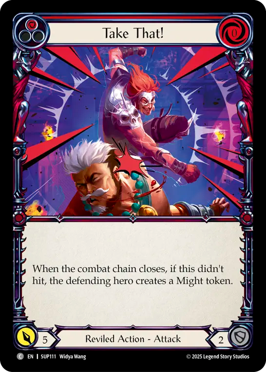 Take That! (Red) Rainbow Foil