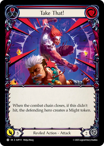 Take That! (Red) Rainbow Foil