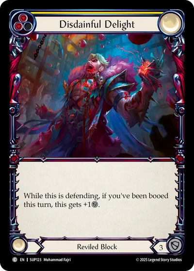 Disdainful Delight Rainbow Foil