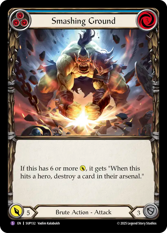 Smashing Ground Rainbow Foil