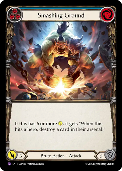 Smashing Ground Rainbow Foil