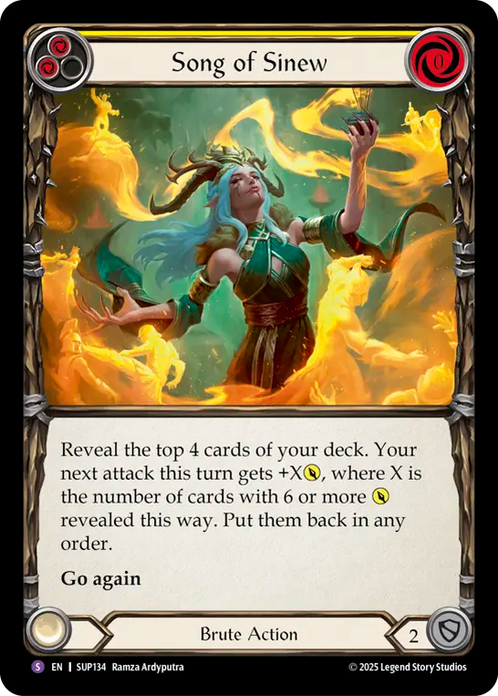 Song of Sinew Rainbow Foil
