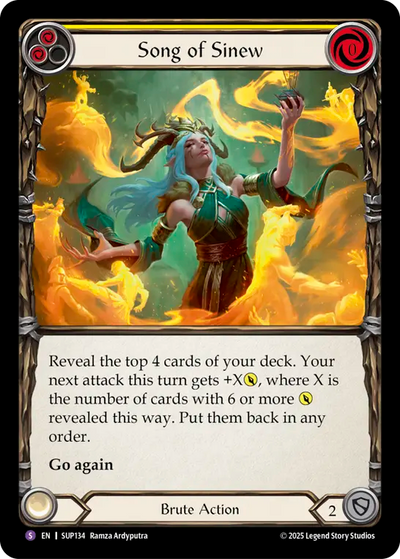 Song of Sinew Rainbow Foil