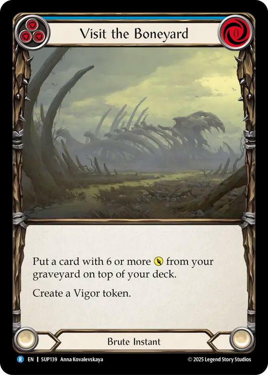 3x Visit the Boneyard