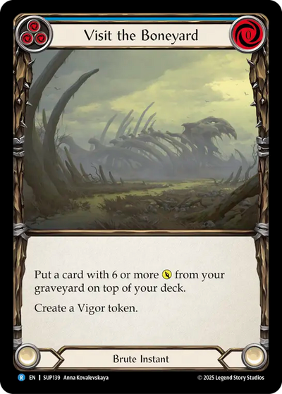 3x Visit the Boneyard