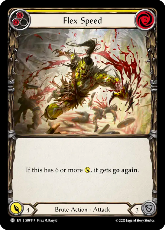 3x Flex Speed (Yellow)