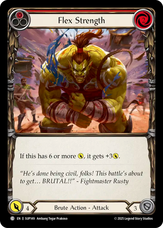 3x Flex Strength (Red)