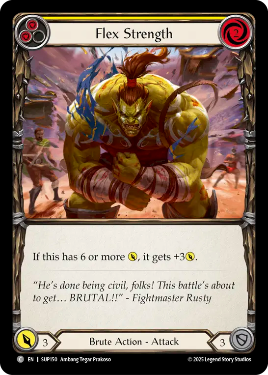 3x Flex Strength (Yellow)