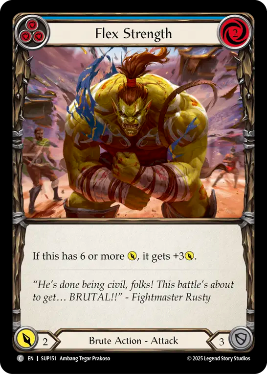 3x Flex Strength (Blue)