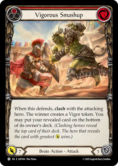 3x Vigorous Smashup (Red)