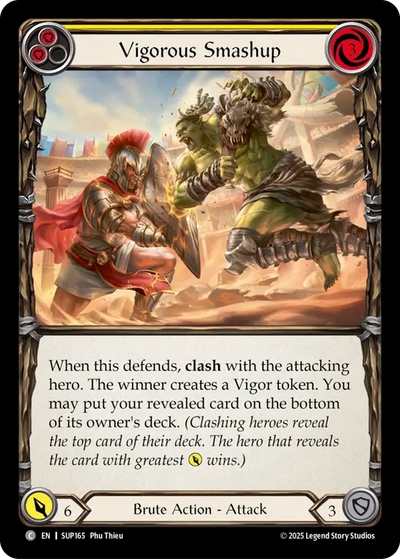 3x Vigorous Smashup (Yellow)