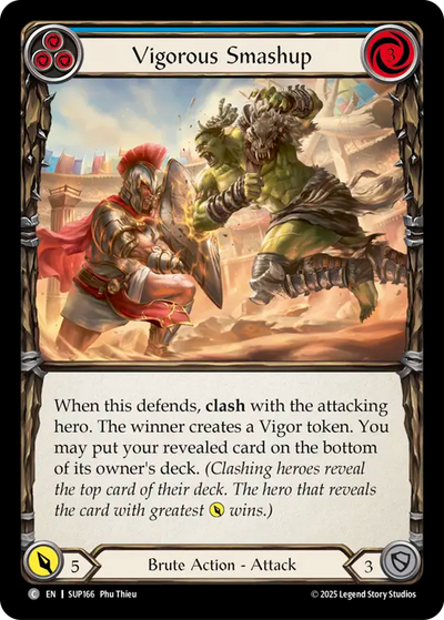 3x Vigorous Smashup (Blue)