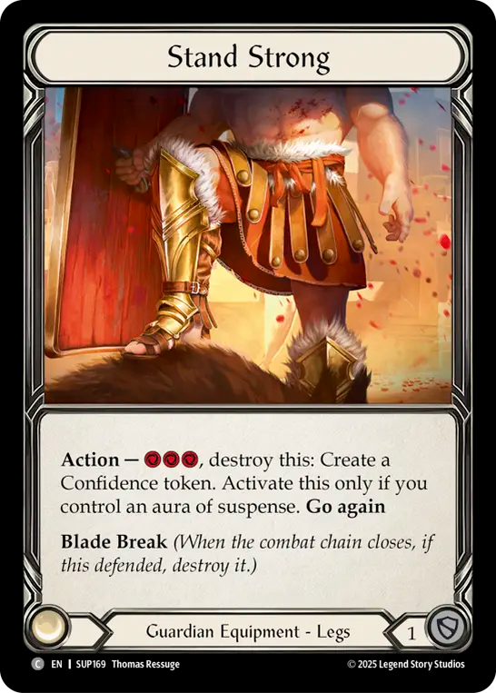 Stand Strong Cold Foil