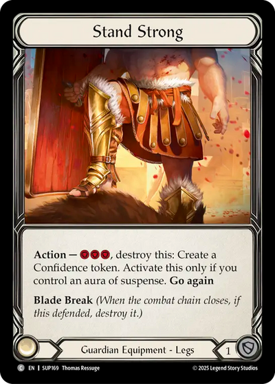 Stand Strong Cold Foil