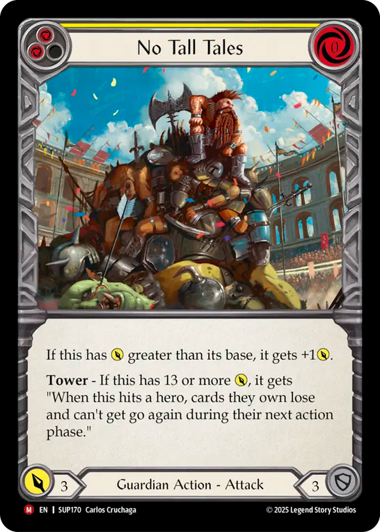 No Tall Tales Rainbow Foil