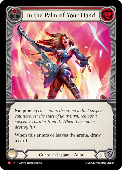 In the Palm of Your Hand Rainbow Foil