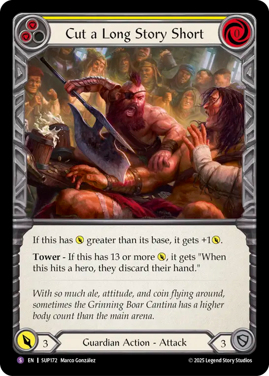 Cut a Long Story Short Rainbow Foil
