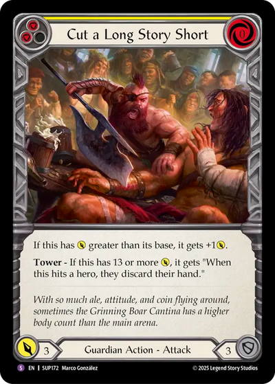 Cut a Long Story Short Rainbow Foil