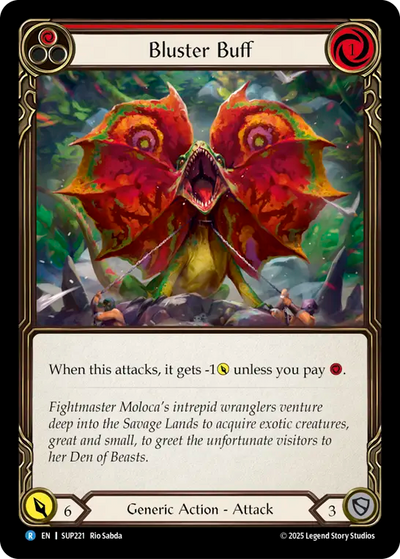 Bluster Buff Rainbow Foil