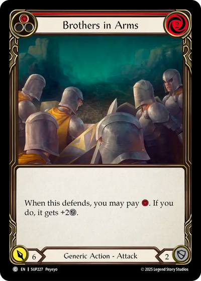 3x Brothers in Arms (Red)