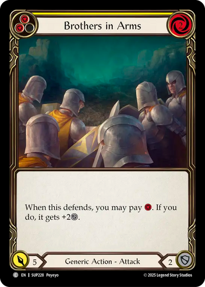 3x Brothers in Arms (Yellow)