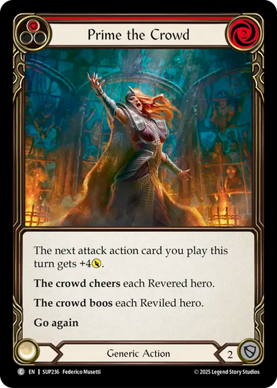 3x Prime the Crowd (Red)