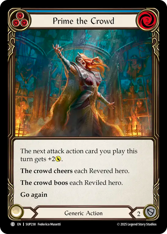 3x Prime the Crowd (Blue)
