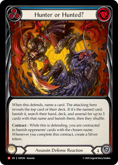 Hunter or Hunted Rainbow Foil