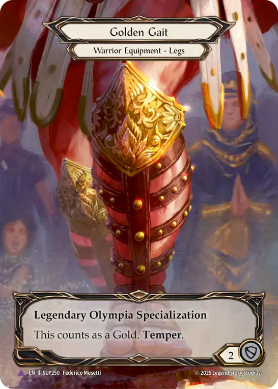 Golden Gait Marvel Cold Foil