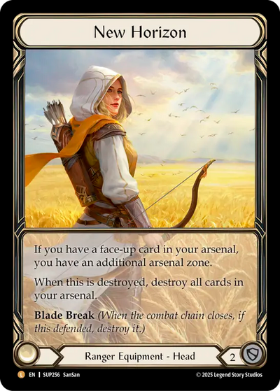 New Horizon Rainbow Foil Extended Art (Super Slam)