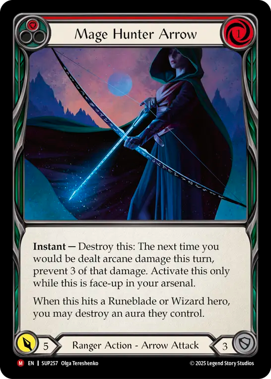 Mage Hunter Arrow Rainbow Foil
