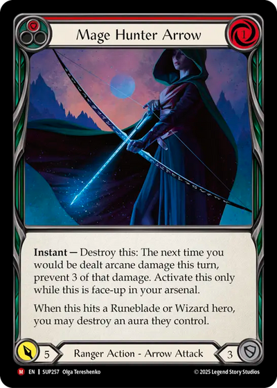 Mage Hunter Arrow Rainbow Foil