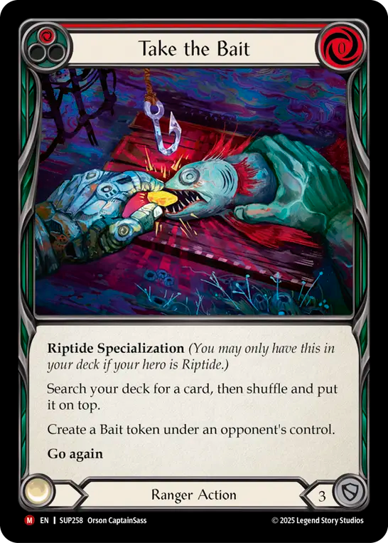 Take the Bait Rainbow Foil