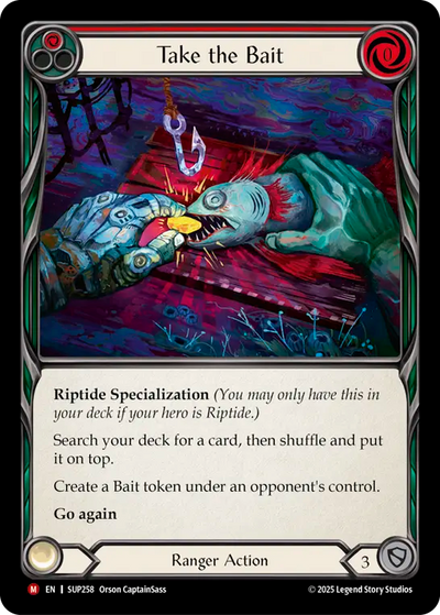 Take the Bait Rainbow Foil
