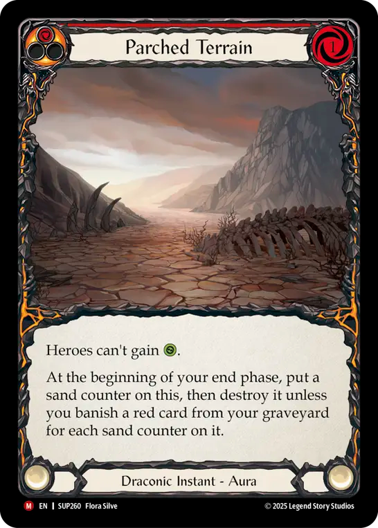 Parched Terrain Rainbow Foil