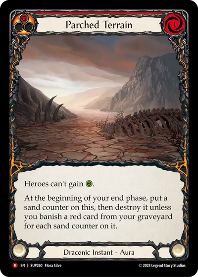 Parched Terrain Rainbow Foil