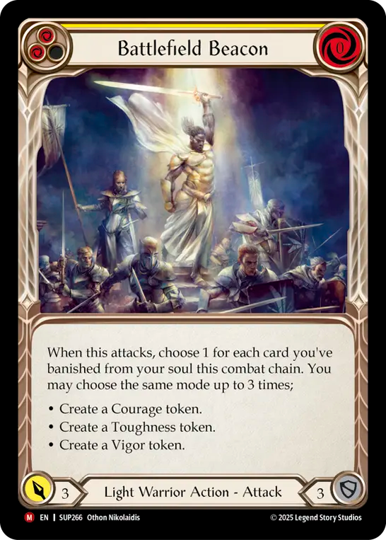 Battlefield Beacon Rainbow Foil