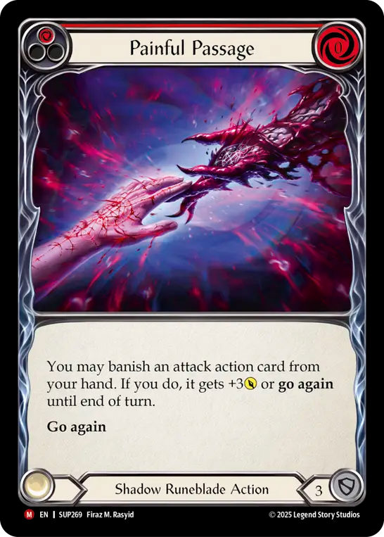 Painful Passage Rainbow Foil