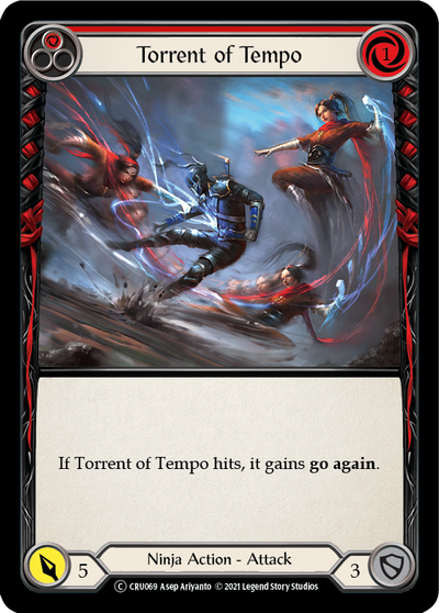 3x Torrent of Tempo (Red) (Unlimited)