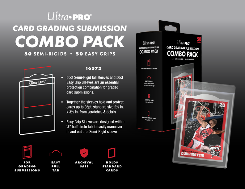 ULTRA PRO Card Grading Submission Combo Pack 50 count