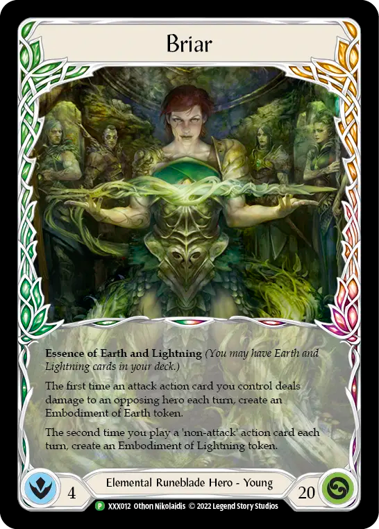 Briar, Warden of Thorns Eratta Promo (Double Sided)